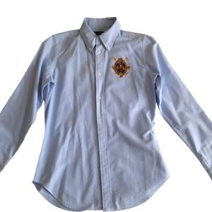 Ralph Lauren Sport Womens Size Small Button Down